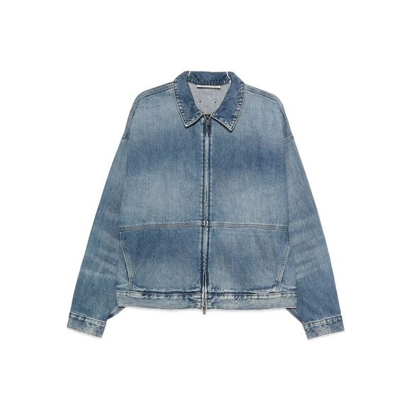 Fear Of God Essentials Blue Jackets - Denim Jackets Men